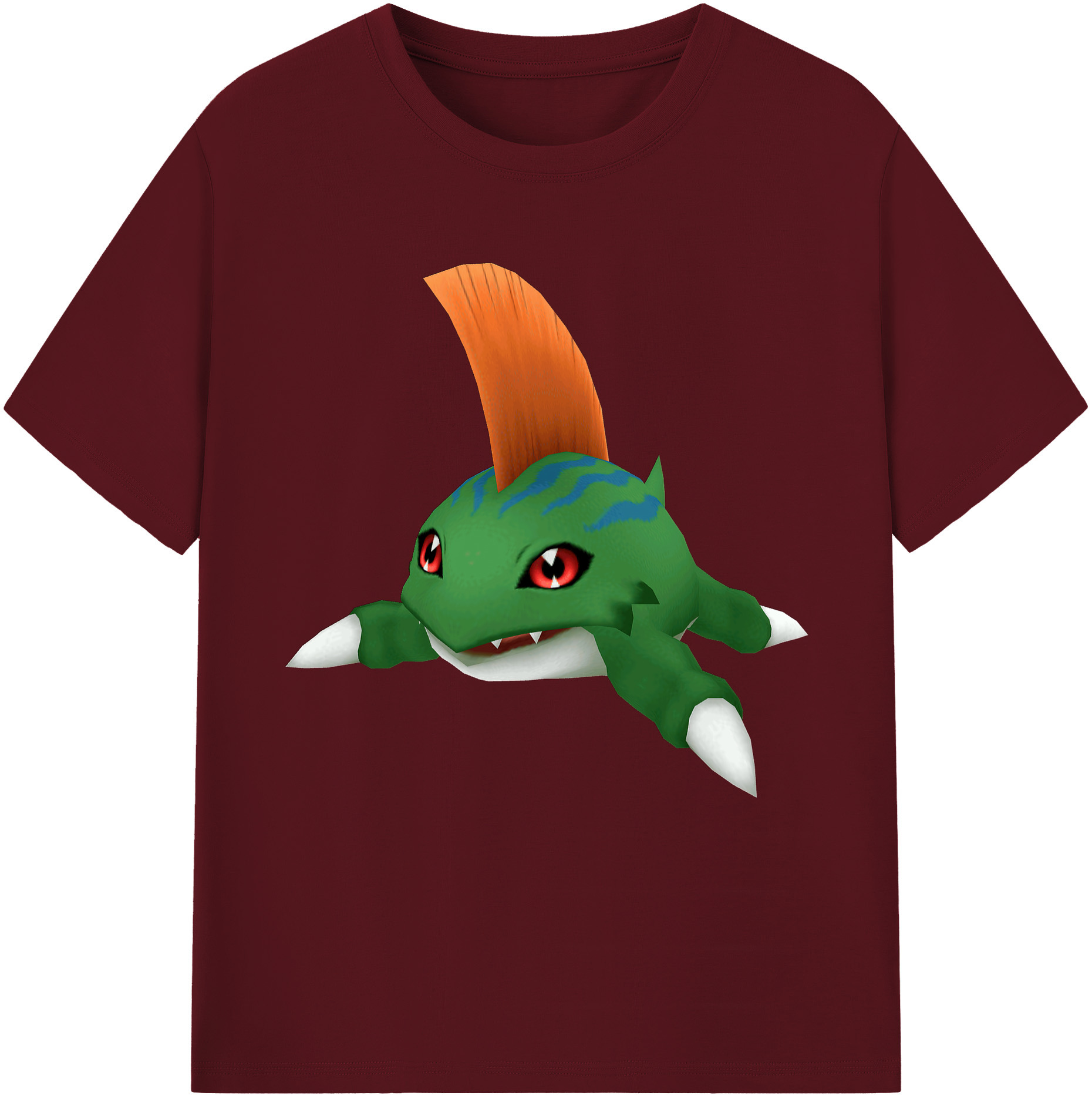 （画像用） Digimon デジタルモンスター/デジモン 綿100％半袖Tシャツ（フロントプリント）